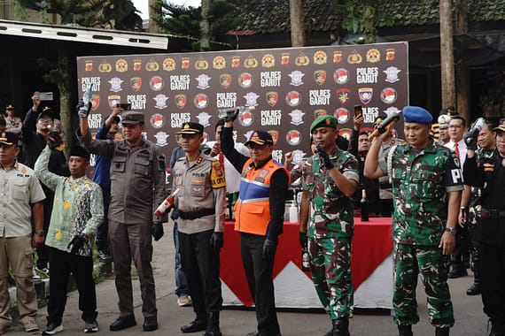 Gelar Pasukan Operasi Ketupat Lodaya 2026, Pemkab dan Polres Garut Matangkan Kesiapan Pengamanan Mudik